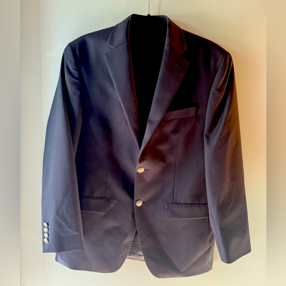 Men’s Michael Kors navy blazer size 38s